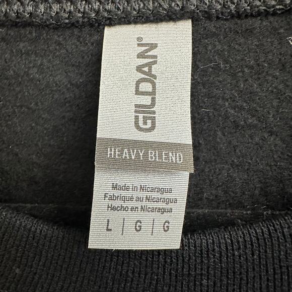 Mud & Mascara Black Crewneck Sweatshirt Bun Sunglasses Leopard Print SxS ORV - Picture 3 of 4